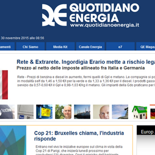 Quotidiano Energia (30/11/2015)